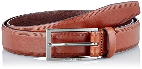 BOSS Pasek męski, Open Brown247, 90
