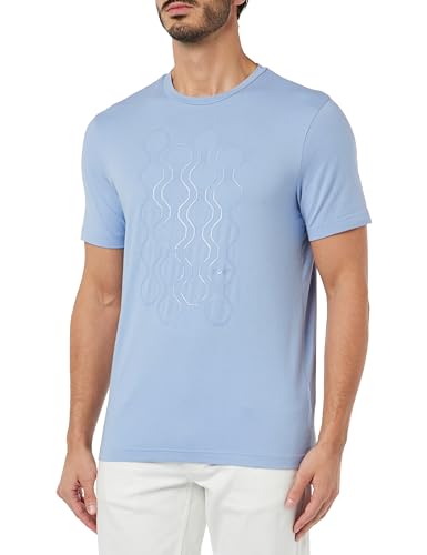 BOSS T-shirt męski, Open Blue498, 5XL