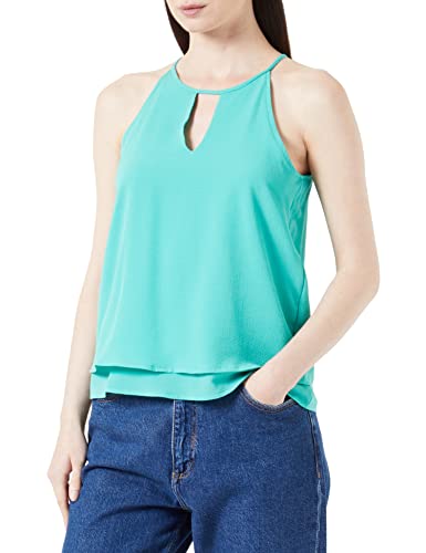 ONLY Damski top bez rękawów, Marine Green, 40