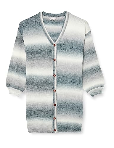 Sidona Damski kardigan z dzianiny 10430486, czarny, wielokolorowy, XL/XXL, Czarny, wielowarstwowy, XL-XXL