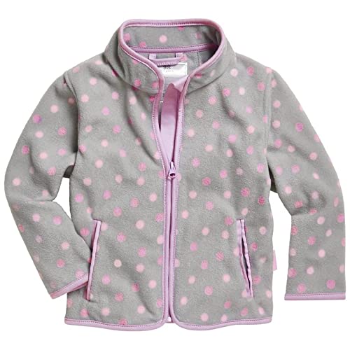 Playshoes Dziecięca kurtka polarowa, unisex, szara, 152, szary, 152