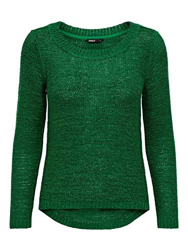 Bestseller A/S Damski sweter ONLGEENA XO L/S KNT NOOS, zielony, S, Abundant Green, S