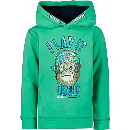Garcia Kids Chłopięca bluza dresowa, zielona (Electric Green), 116/122
