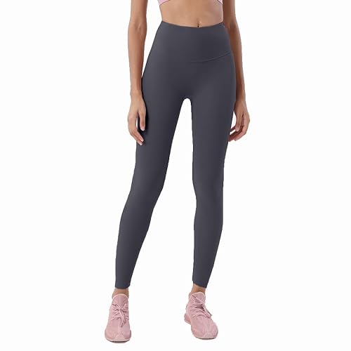 EULLA Legginsy do jogi z wysokim stanem dla kobiet, 13 Tytan, M
