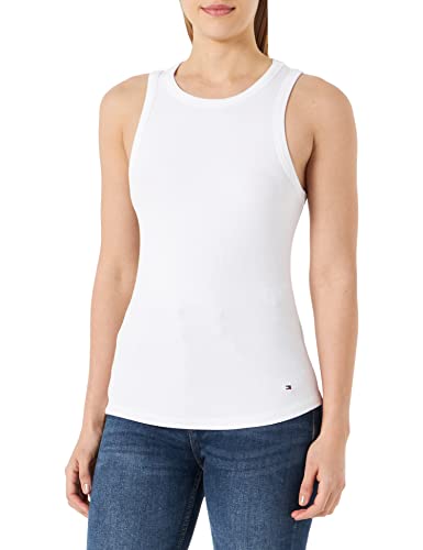 Tommy Hilfiger Inne topy z dzianiny damskie, Th Optic White, M