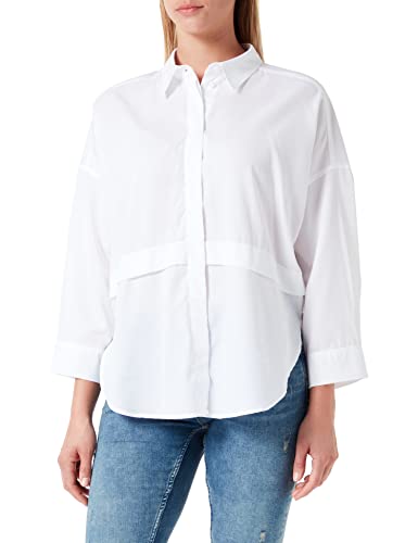 BETTY & CO GREY Damska 8607/3325 bluzka, Bright White, 40, Bright White, 40
