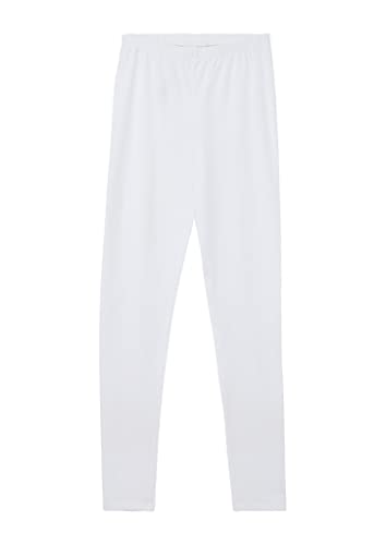 s.Oliver Dziewczęce legginsy, długie, biały, 176 cm
