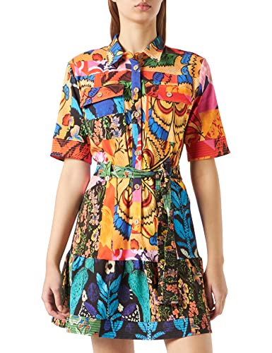 Desigual Damska sukienka Vest_avinyon Casual, wielokolorowy, L