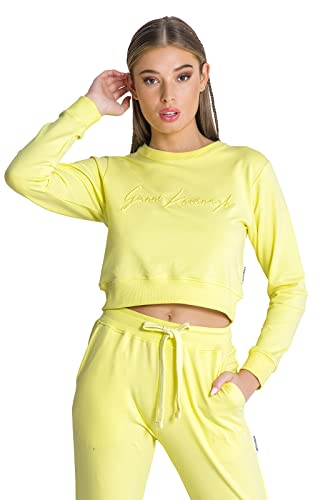 Gianni Kavanagh Damska bluza Yellow Winners Planet Sweats, żółty, L
