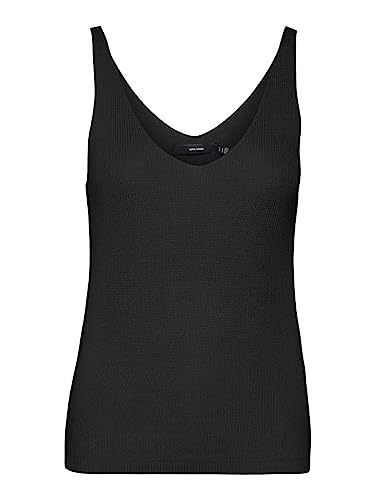 VERO MODA Women's VMNEWLEX Sun SL GA NOOS Top, czarny, S, czarny, S