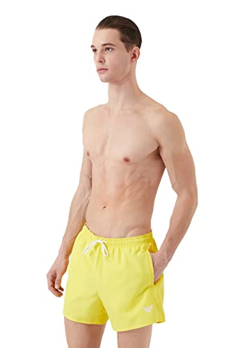 Emporio Armani Swimwear Emporio Armani Essential Boxer Swim Trunks, kukurydza, 48, kukurydza