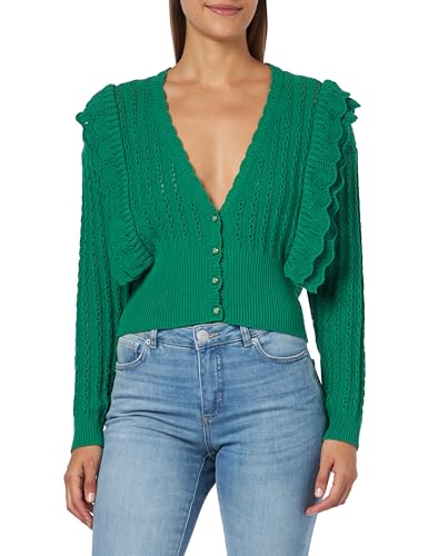 faina Kardigan damski 11026968, zielony leśny, L, leśna zieleń, L