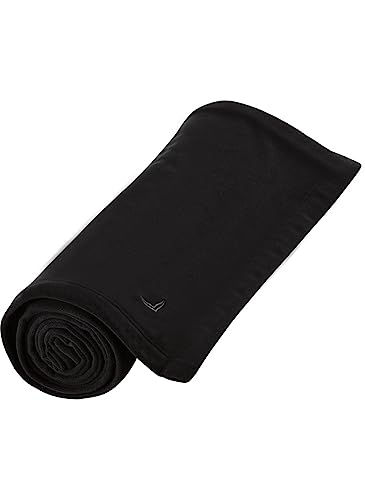 Trigema Herren Fleece Decke Szalik Mężczyźni, Czarny (Schwarz 008), rozmiar uniwersalny