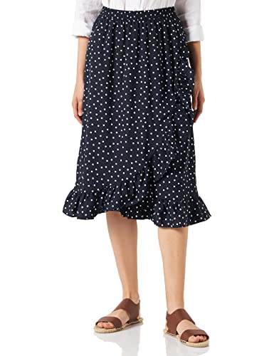 ONLY Onlolivia Long Wrap spódnica damska WVN Noos Rock, Night Sky/Aop:easy Dot, M