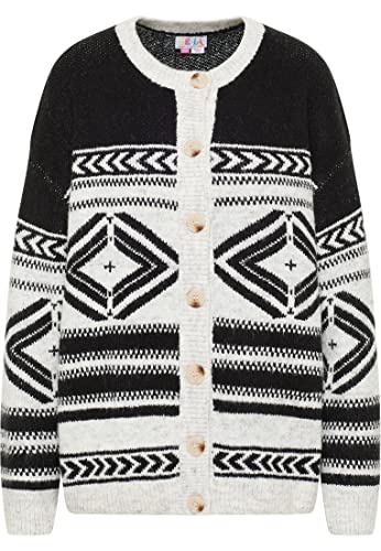 IZIA kardigan damski 19025429, czarny, XL-XXL