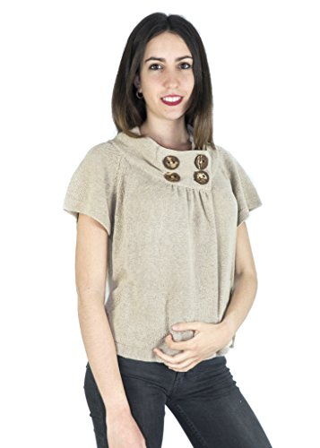 Magan Damska kamizelka Liria Chaqueta Paris Lino, beżowa (Rustic Linen 001), M, Beżowy (rustykalny len 001), M