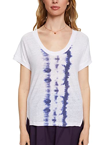 ESPRIT Collection Koszulka damska, 100 / biały, L