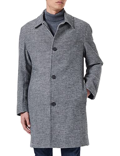 United Colors of Benetton Płaszcz męski 2r9jun01k, kratka fantasy 901, 38