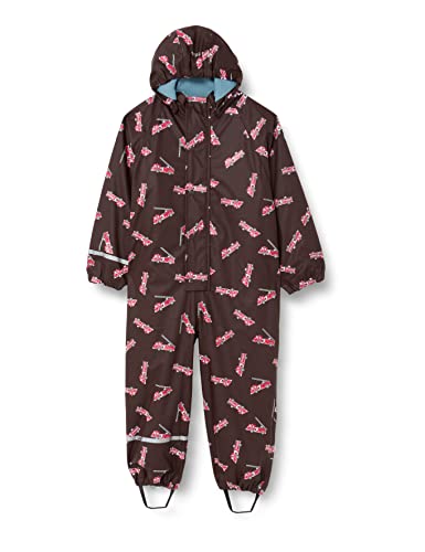 Celavi Unisex Kids kombinezon przeciwdeszczowy z polarową kurtką, Java, 110