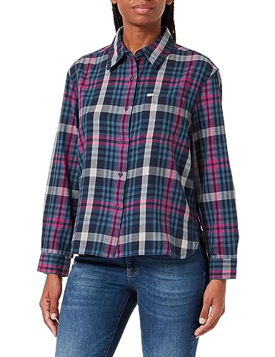 Lee Damska koszulka sezonowa, Rivet Navy, XS