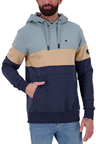 Alife and Kickin męska bluza KingAK A bluza z kapturem, sweter S-XXXL, melanż, XL, Pacific melanż