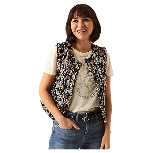 Garcia Damska kurtka przejściowa S20091_Ladies Gilet, czarna, XL