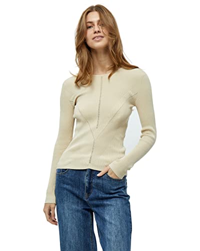 Desires Damska bluzka z dzianiny Kissi Graphic, 9014 Oyster Gray, L