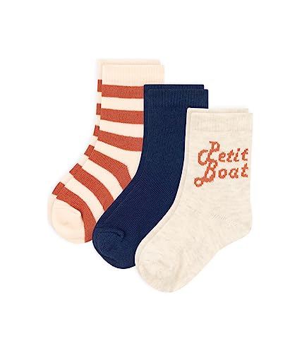 Petit Bateau Unisex Skarpety A08VH, wariant 2, rozmiar 15/18 (NAI/3 miesiące), Wariant 2, Size 15/18 (Nai/3 Months)