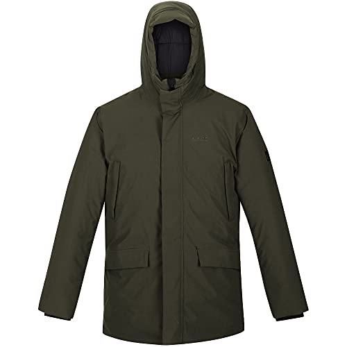 Regatta Męska kurtka Yewbank, Ciemne khaki, 3XL