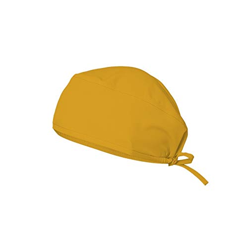 Velilla 534007; Czapka sanitarna z mikrofibry, Musztarda
