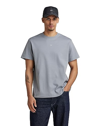 G-STAR RAW Moto Loose R T T-Shirt męski, Szary (Dim Grey D23464-d275-3885), M