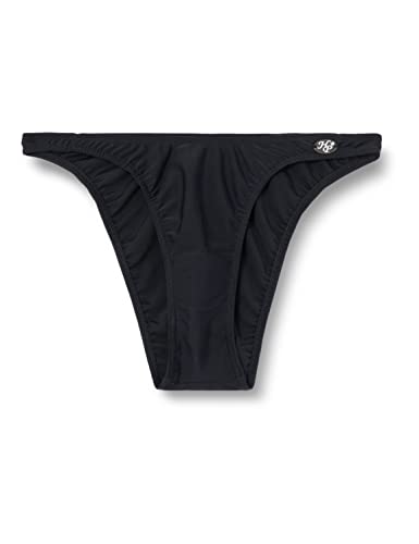 Wysokociśnieniowe pończochy bikini damskie, czarny, 38