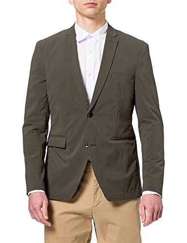 ESPRIT Marynarka męska, 355/ciemny khaki, 54 PL