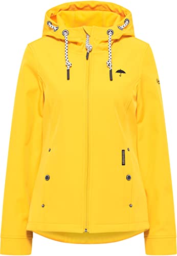Schmuddelwedda Damska kurtka softshell 34319232, słoneczny żółty L