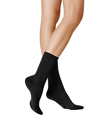 KUNERT Skarpety damskie 223500 Liz, rozm. 35/38, czarne (Black 0070)