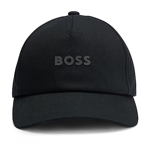 BOSS Męska czapka Fresco-4, czarna 1, rozmiar uniwersalny, czarny (Black1), jeden rozmiar