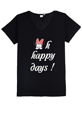 Koszulka damska Disney Minniemouse, czarny, S