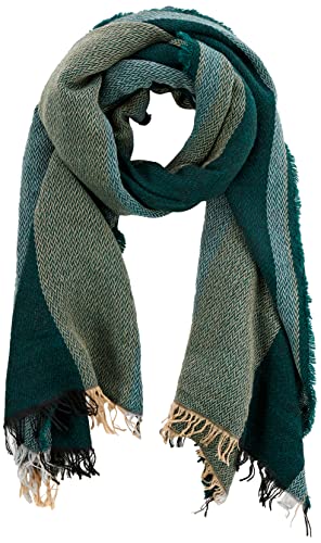 United Colors of Benetton Szalik męski (2 sztuki), Zielony 73t, Rozmiar Uniwersalny