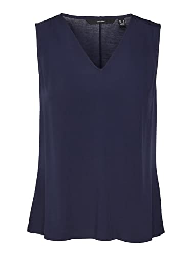 VERO MODA Women's VMBRIT SL JRS GA Top, Navy Blazer, XS, granatowy blezer, XS