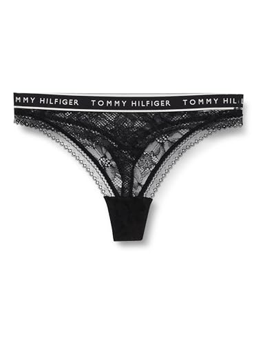 Tommy Hilfiger Stringi czarne, Czarny, S
