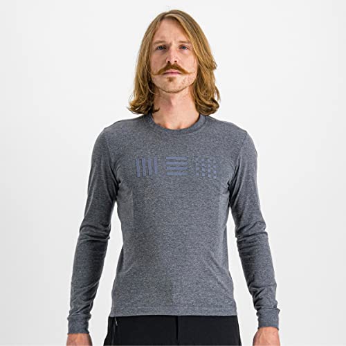 SPORTFUL Giara Tee LS T-Shirt Męski, Galaxy Blue, S