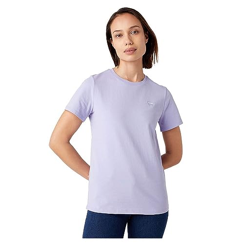 Wrangler Damska koszulka Slim Tee, Sweet Lavender, L
