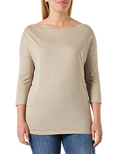 Sisley T-shirt damski, Beżowy 18J, M