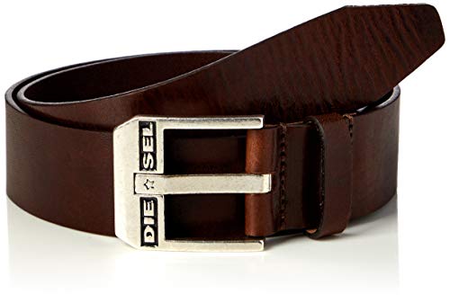Diesel Pasek męski - BLUESTAR, Brązowy (Kasztan/Argento America H5900-pr227), 85