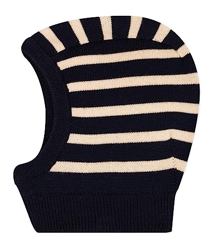 Petit Bateau A08c4 chłopiec Czapka (1-Pack), Niebieski/biała lawina, 3-6 miesięcy