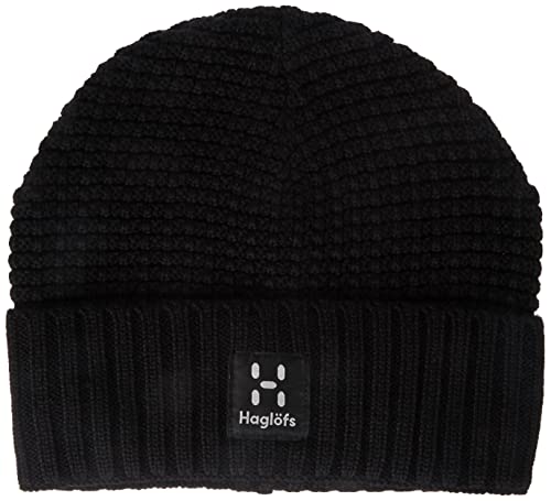 Haglöfs Lava Czapka z daszkiem Unisex Dorosły, Prawdziwy czarny, rozmiar uniwersalny