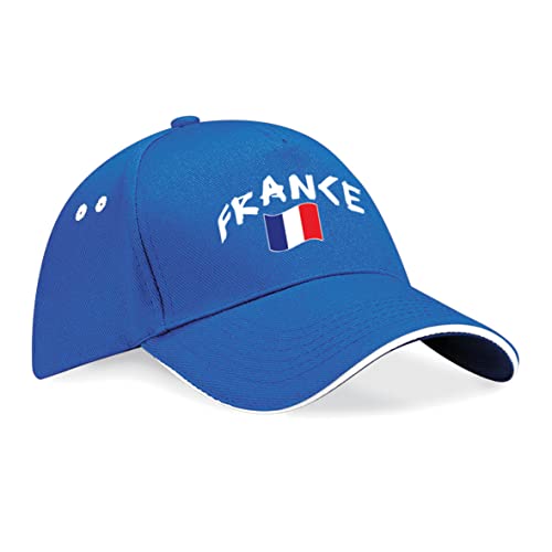 Supportershop Czapka Francja, Niebieski, rozmiar uniwersalny