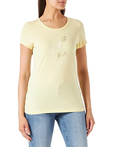 Mustang Damska koszulka z nadrukiem Alexia C, Podwójny krem 3008, S