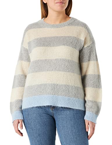 United Colors of Benetton Koszulka damska G/C M/L 1042e102z sweter, wielokolorowy szary 914, XL