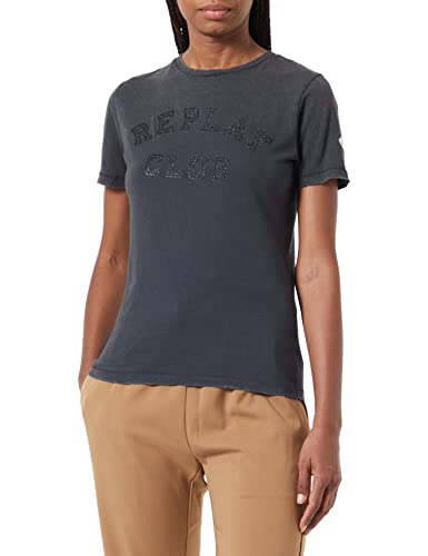 Replay T-shirt damski, 099 Blackboard, S